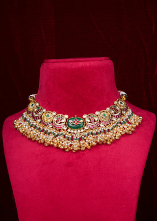 Timeless Pearl Kundan Ethnic Necklace