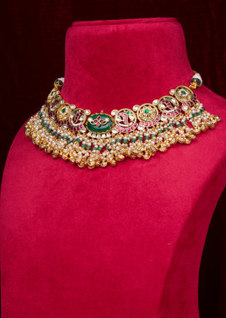 Timeless Pearl Kundan Ethnic Necklace