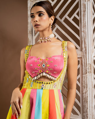 Horse print indo dress