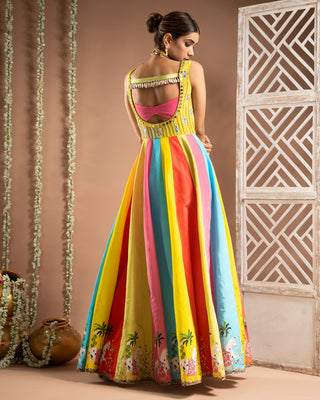 Horse print indo dress
