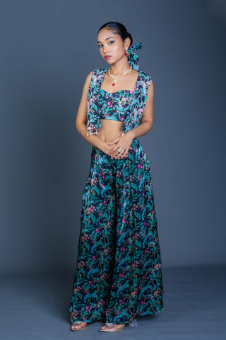 Midnight Grove Three-Piece Coord Set
