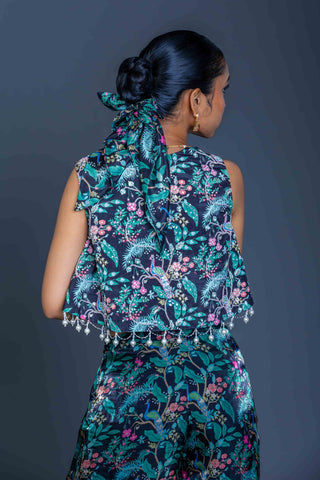 Midnight Grove Three-Piece Coord Set