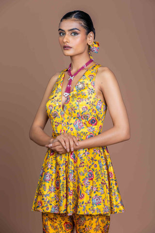 Sundrop Saas Flared Pant set set