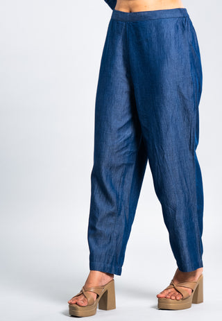 Dual Tone Denim Co-ord Set with Minimal Stitch Detailing