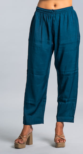 Elegant Deep Ocean Teal Co-Ord Set