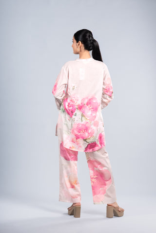 Misty Pearl Floral Co-ord Set