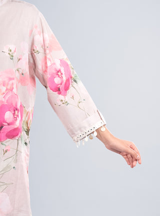 Misty Pearl Floral Co-ord Set