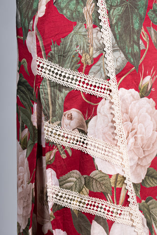 Rose Pink Floral Kurta Set