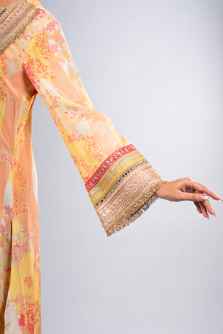 Golden Sunrise Ethnic Suit Set