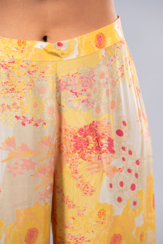 Golden Sunrise Ethnic Suit Set