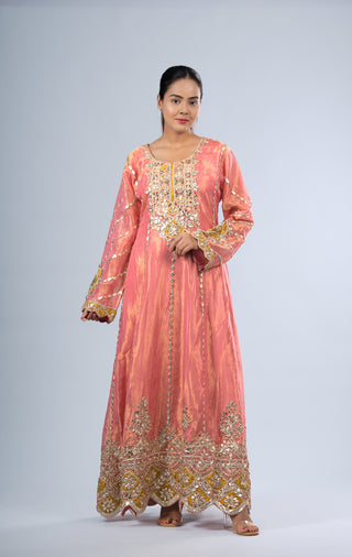 Blush Pink Anarkali Suit