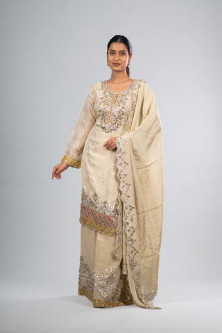 Regal Ivory Kurta Set