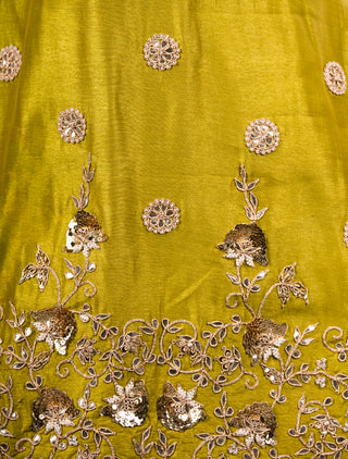 Olive Green Kurta Set