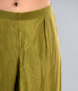 Olive Green Kurta Set