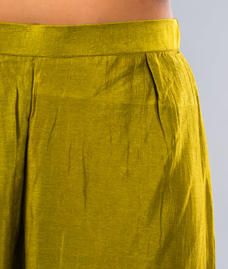 Olive Green Kurta Set