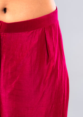 Fuchsia Pink Kurta Set