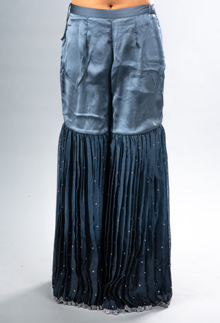 Midnight Navy Blue Garara Set