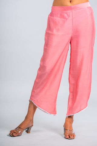 Blush Pink Embroidered Co-ord Set