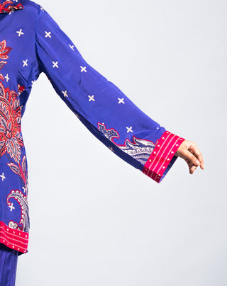 Violet Printed Co-ord Set