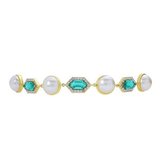 Cavi Pearl Choker (Emerald)