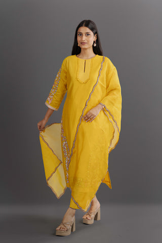 Sunshine Yellow Kurta Set