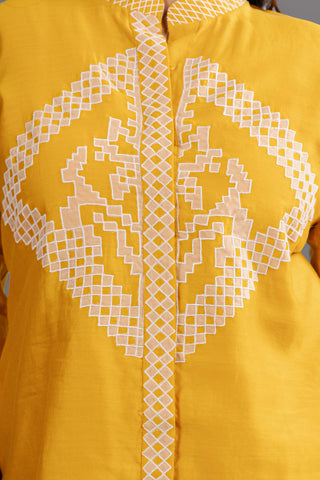 Contemporary Mustard Co-ord Set
