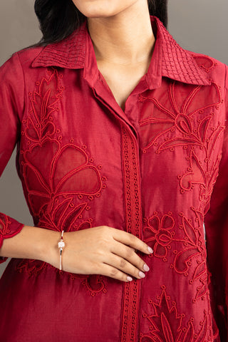 Timeless Red Co-ord Set