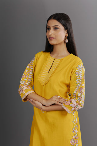 Sunshine Yellow Kurta Set