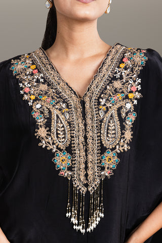 Midnight Noir Kaftan Co-Ord Set