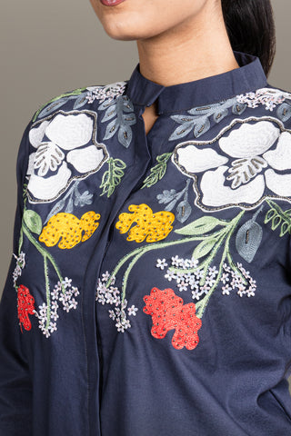 Graphite Blossom Co-Ord Set