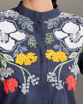 Graphite Blossom Co-Ord Set