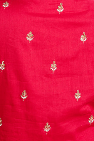 Crimson Royale Anarkali Gown