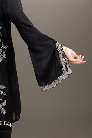 Timeless Black Dhoti Kurta Set