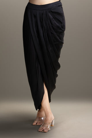 Timeless Black Dhoti Kurta Set