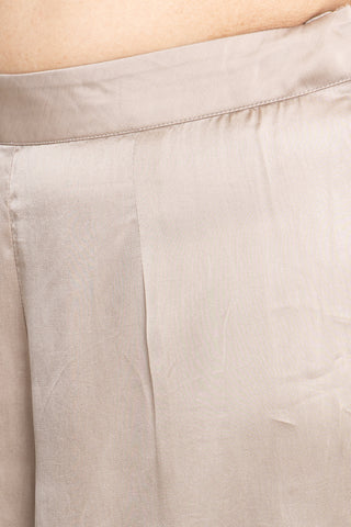 Amber Glow Flowing Kurta Set