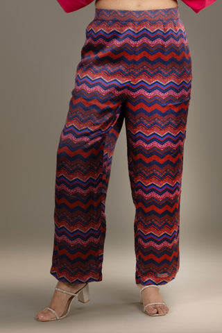 Vibrant Crimson Zest Shirt Kurta Set