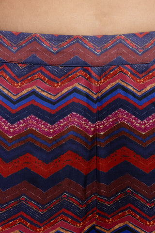 Vibrant Crimson Zest Shirt Kurta Set