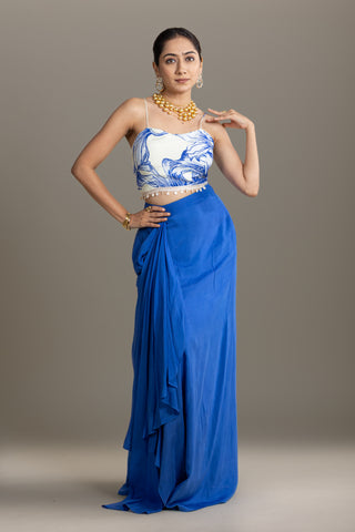 Chic Blue & White Co-ord