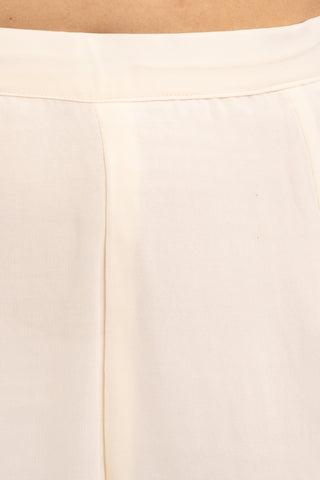 Graceful Ivory Embroidered Co-ord