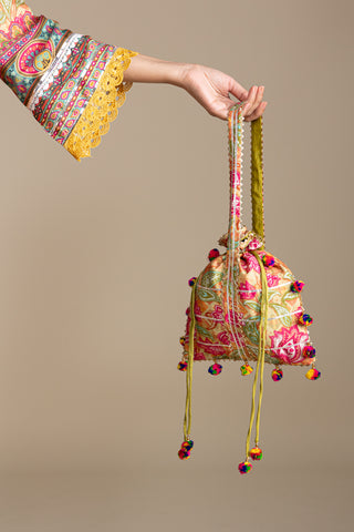 Mustard Yellow Palazzo Kurta Set