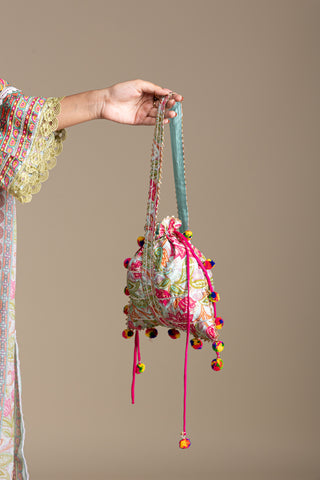 Fresh Aqua Blue Palazzo Kurta Set