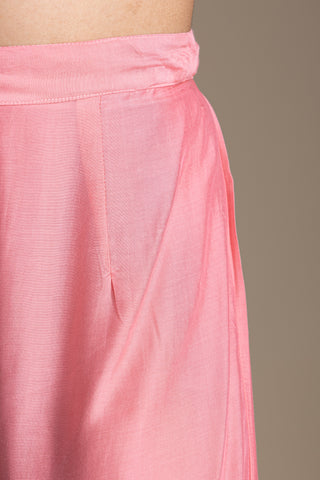 Fuchsia Pink Palazzo Kurta Set