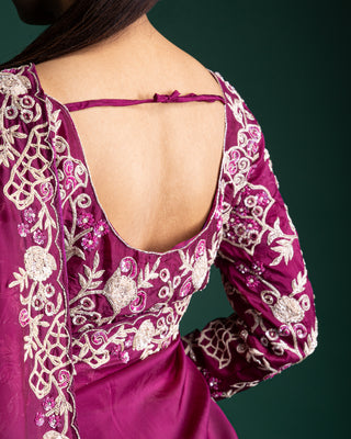 Royal Mulberry Enchant Silk Saree