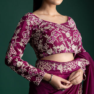 Royal Mulberry Enchant Silk Saree