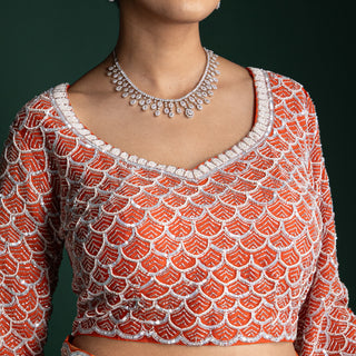 Citrus Glow Luxe Silk Saree