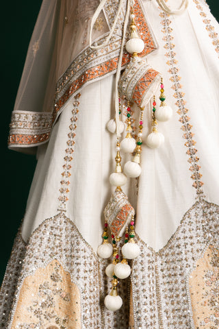 Champagne Sunset Grandeur Lehenga