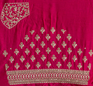 Crimson Red Bridal Lehenga