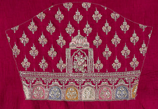 Royal Merlot Luxe Designer Lehenga