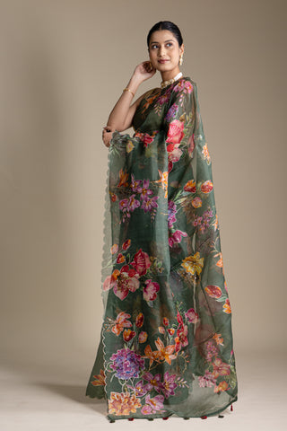 Botanical Garden Bliss Saree