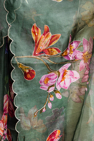 Botanical Garden Bliss Saree